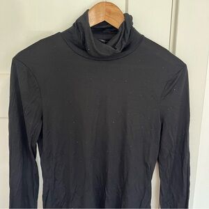 All Saints Sequined Turtleneck